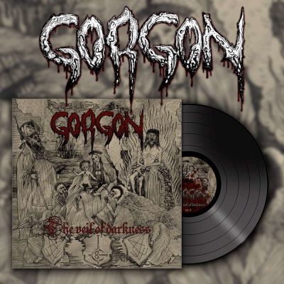 GORGON (Fra) - The Veil of Darkness, LP